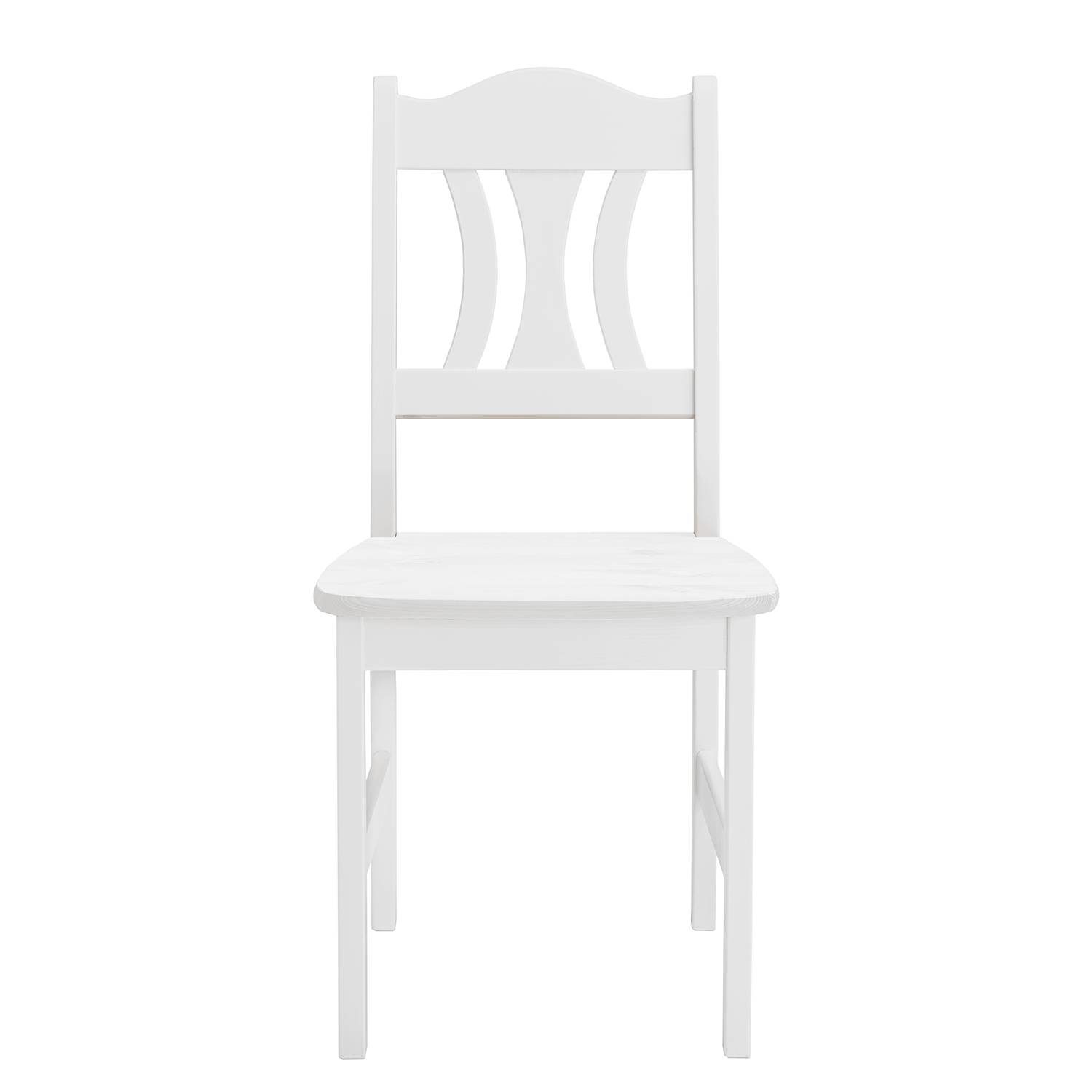 home24 Esszimmerstuhl Bastide 2er-Set 44 x 92 x 45cm Weiß/Kiefer Weiß home24 Esszimmerstuhl Bastide 2er-Set 44 x 92 x 45cm Weiß/Kiefer Weiß von home24