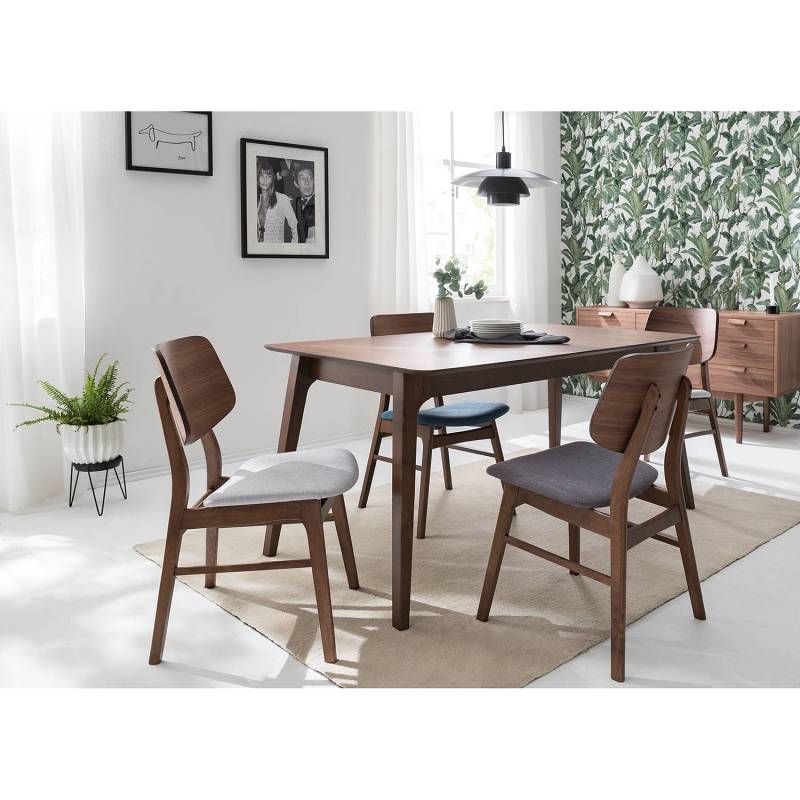 home24 Esszimmerstuhl HAGAN 47 x 81 x 53cm Braun/Grau/Hellgrau 2er Set home24 Esszimmerstuhl HAGAN 47 x 81 x 53cm Braun/Grau/Hellgrau 2er Set von home24