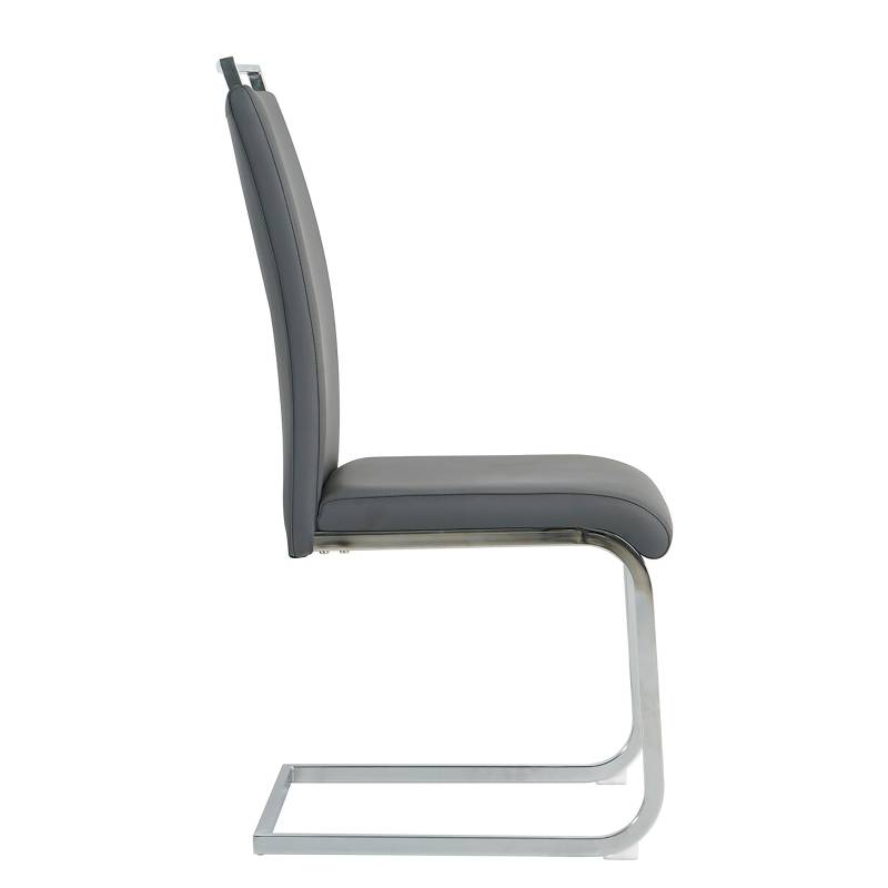 home24 Freischwinger Wonken 2er-Set 42 x 101 x 58cm Grau/Grau home24 Freischwinger Wonken 2er-Set 42 x 101 x 58cm Grau/Grau von home24