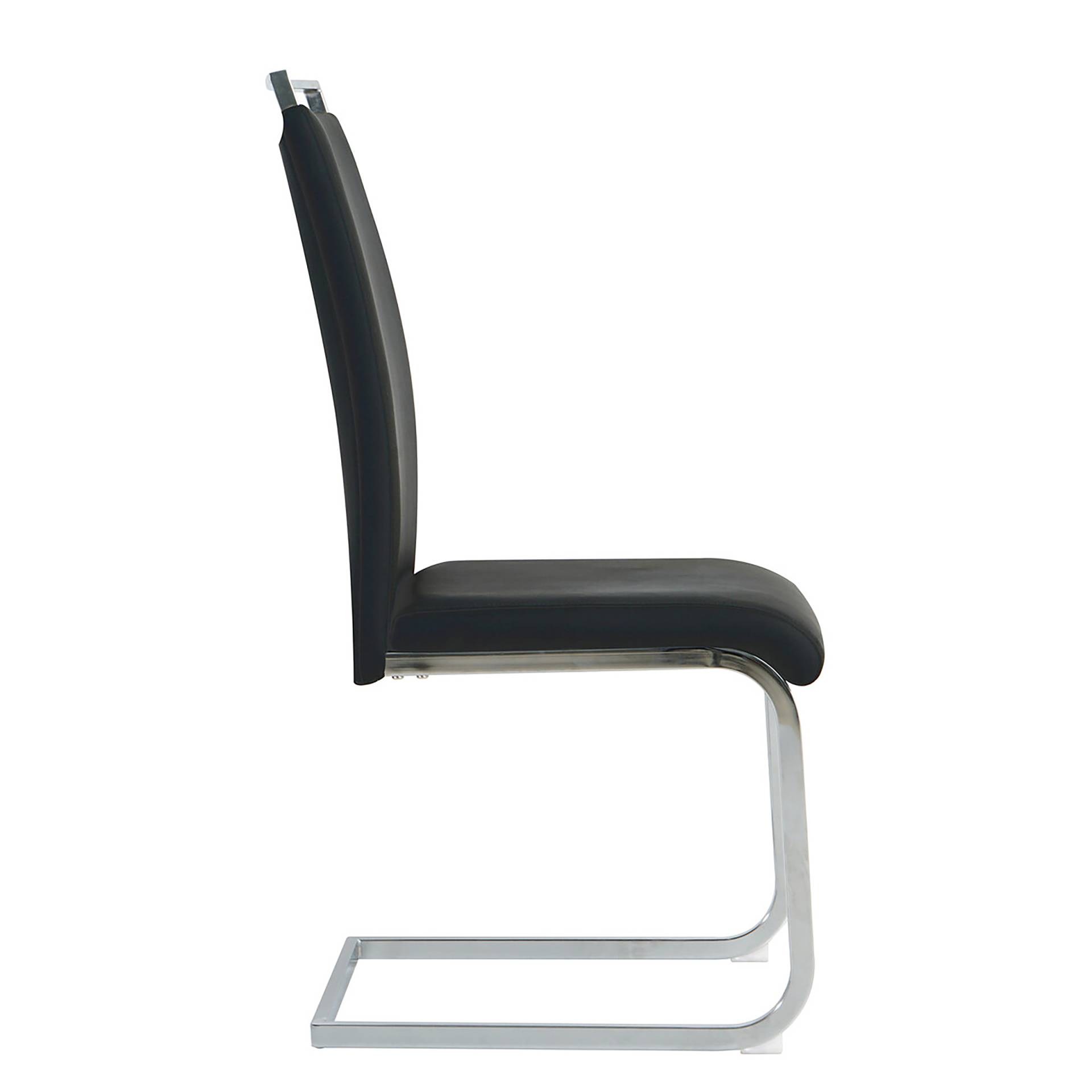 home24 Freischwinger Wonken 2er-Set 42 x 101 x 58cm Schwarz/Schwarz home24 Freischwinger Wonken 2er-Set 42 x 101 x 58cm Schwarz/Schwarz von home24