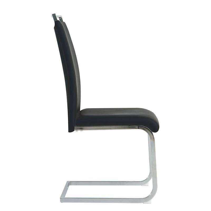 home24 Freischwinger Wonken 2er-Set 42 x 101 x 58cm Schwarz/Schwarz home24 Freischwinger Wonken 2er-Set 42 x 101 x 58cm Schwarz/Schwarz von home24