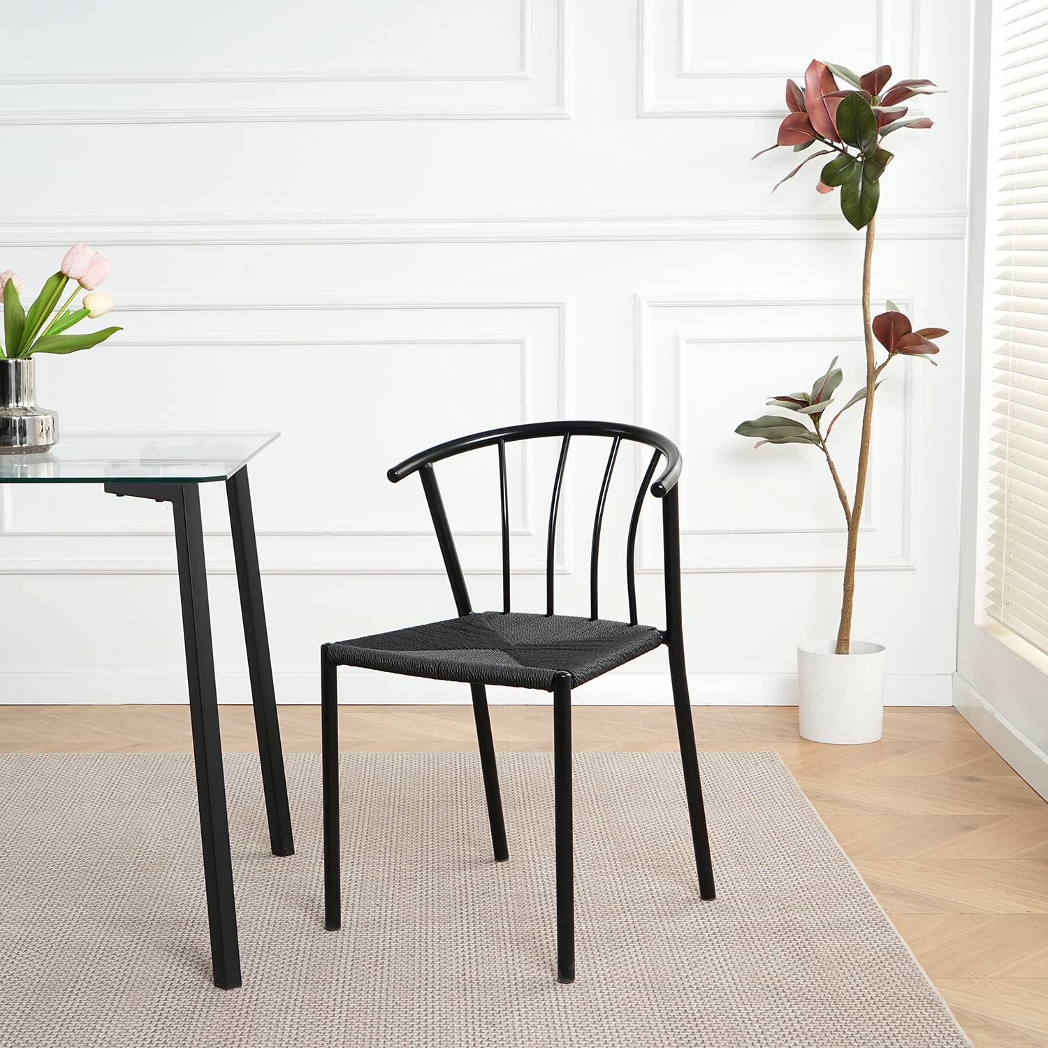 home24 Esszimmerstuhl Zoasel 2er-Set 52 x 78 x 51cm Schwarz/Schwarz home24 Esszimmerstuhl Zoasel 2er-Set 52 x 78 x 51cm Schwarz/Schwarz von home24