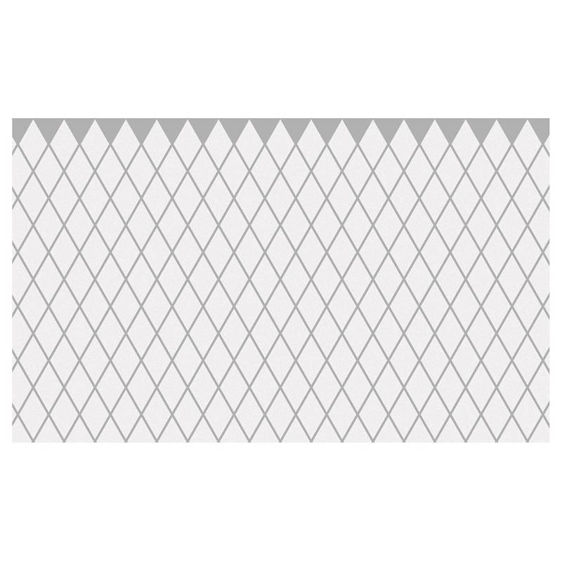 home24 Fensterfolie Frein Polyethylen Weiß 100 x 60cm von home24