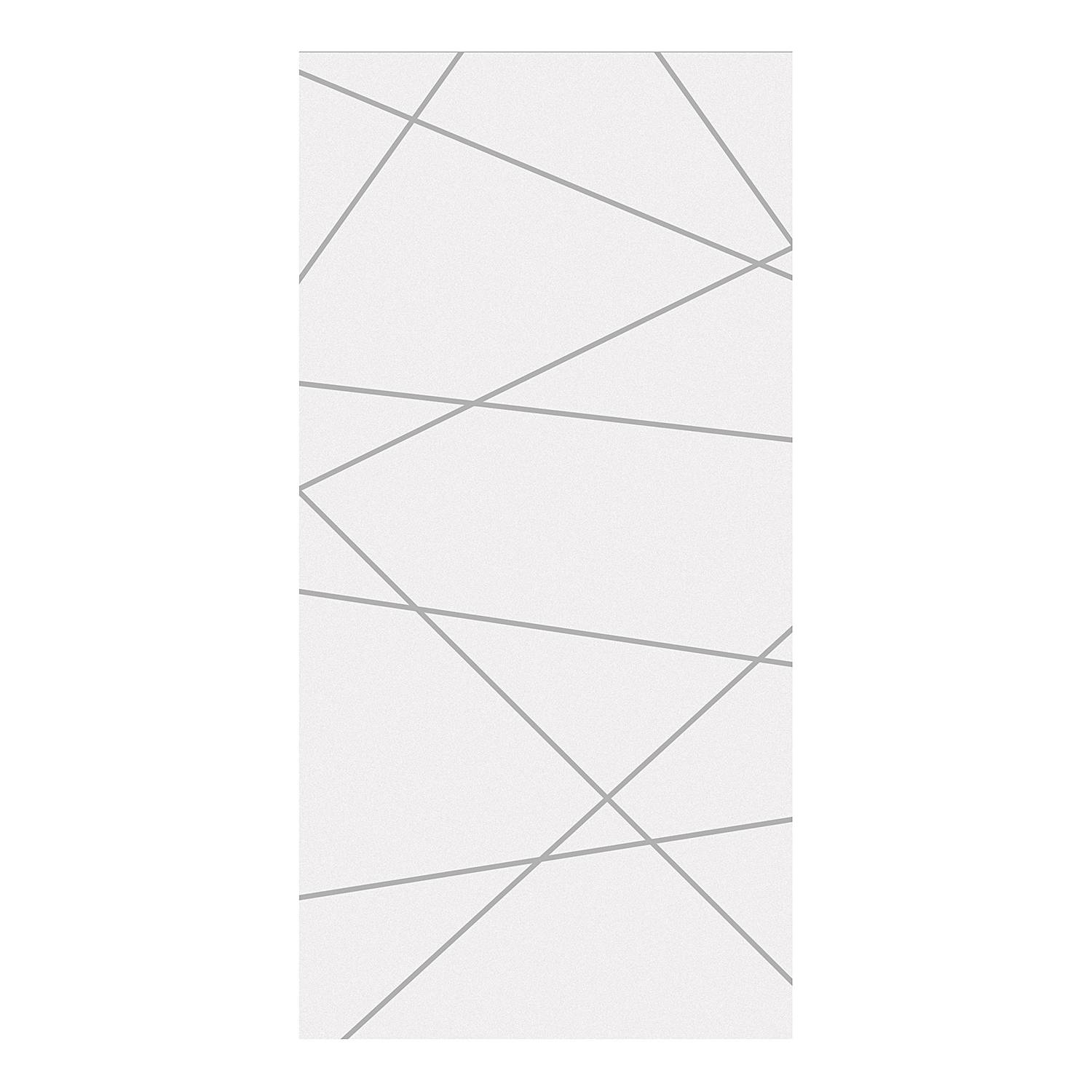 home24 Fensterfolie Gratz Polyethylen Weiß 100 x 200cm von home24