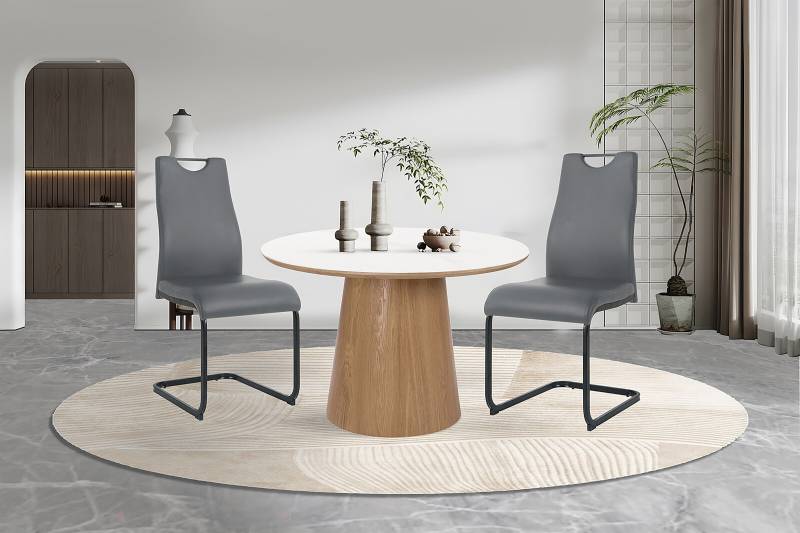 home24 Freischwinger Dimaci 2er-Set 42 x 98 x 56cm Grau/Grau home24 Freischwinger Dimaci 2er-Set 42 x 98 x 56cm Grau/Grau von home24