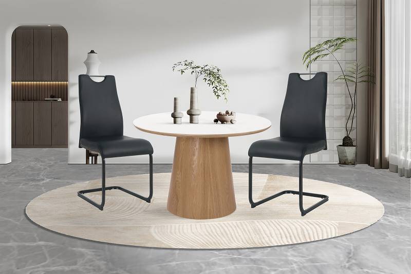 home24 Freischwinger Dimaci 2er-Set 42 x 98 x 56cm Schwarz/Schwarz home24 Freischwinger Dimaci 2er-Set 42 x 98 x 56cm Schwarz/Schwarz von home24