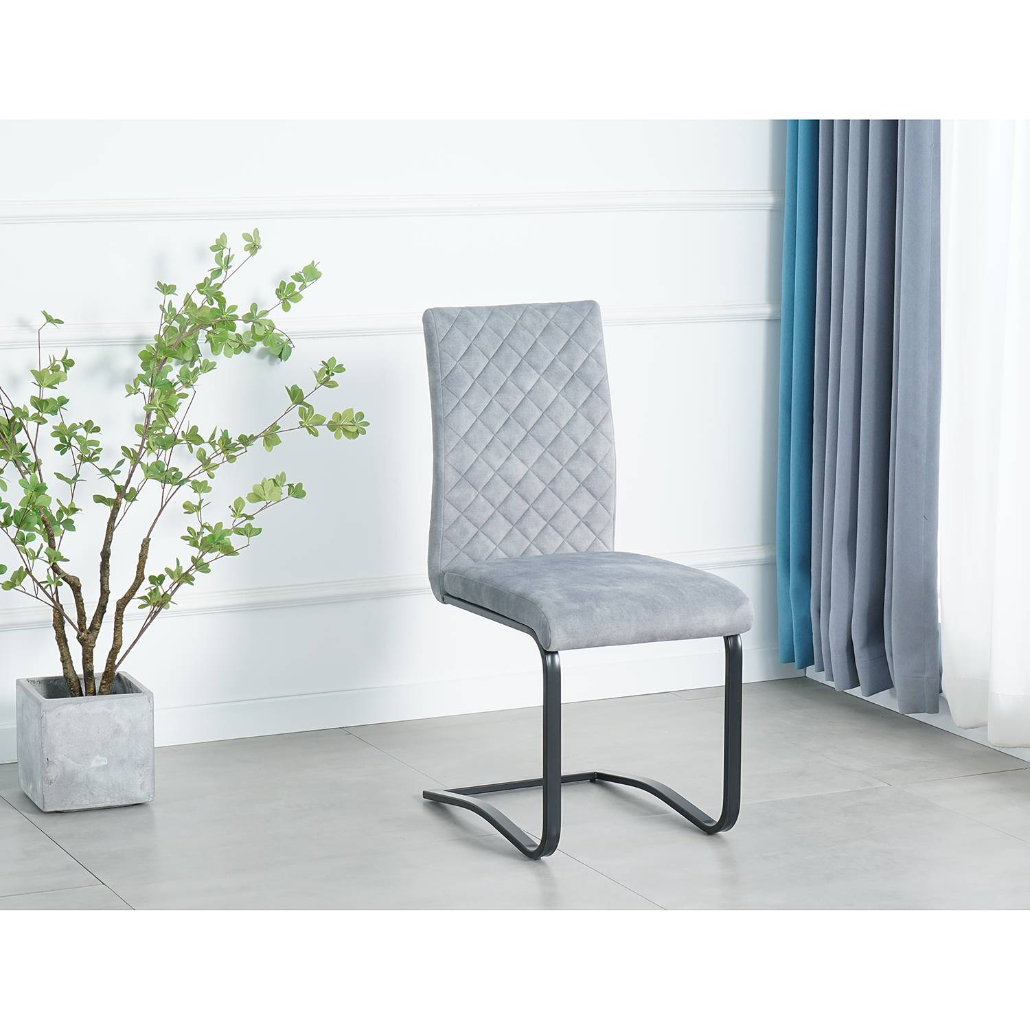 home24 Freischwinger Nutley II 2er-Set 41 x 94 x 54cm Grau/Grau home24 Freischwinger Nutley II 2er-Set 41 x 94 x 54cm Grau/Grau von home24