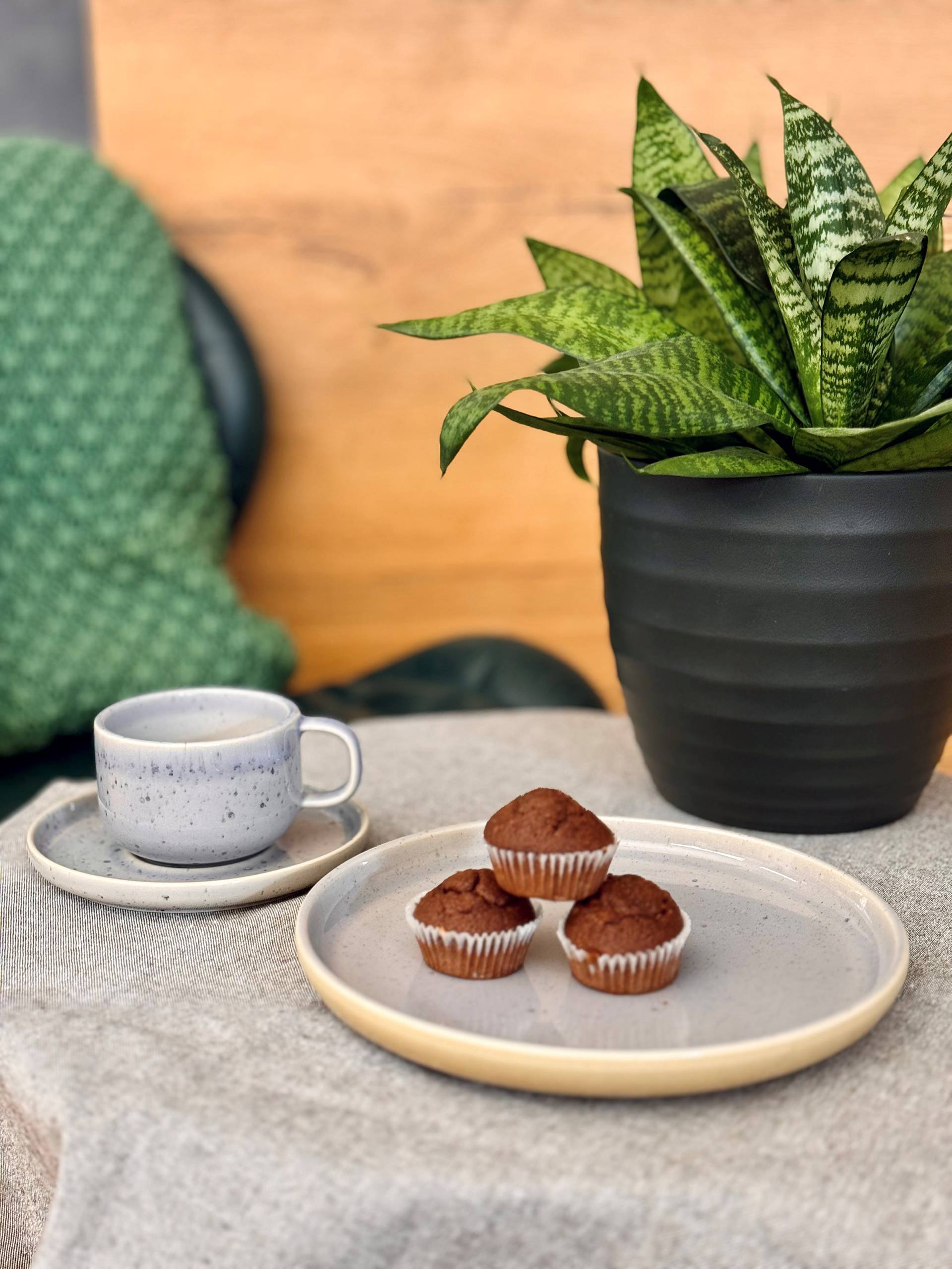 home24 Frühstückssets Candy 12-teilig 26 x 32 x 54cm Violett/Flieder von home24