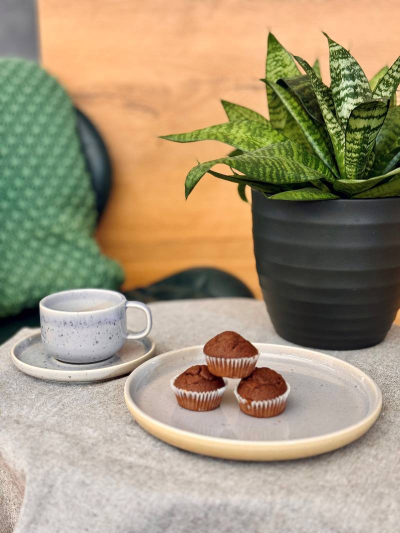 home24 Frühstückssets Candy 12-teilig 26 x 32 x 54cm Violett/Flieder von home24