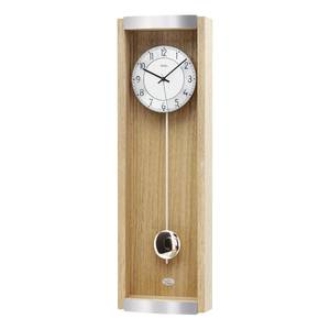 home24 Funk-Pendeluhr Montt Eiche 21 x 71 x 9cm Multicolor/Silber von home24