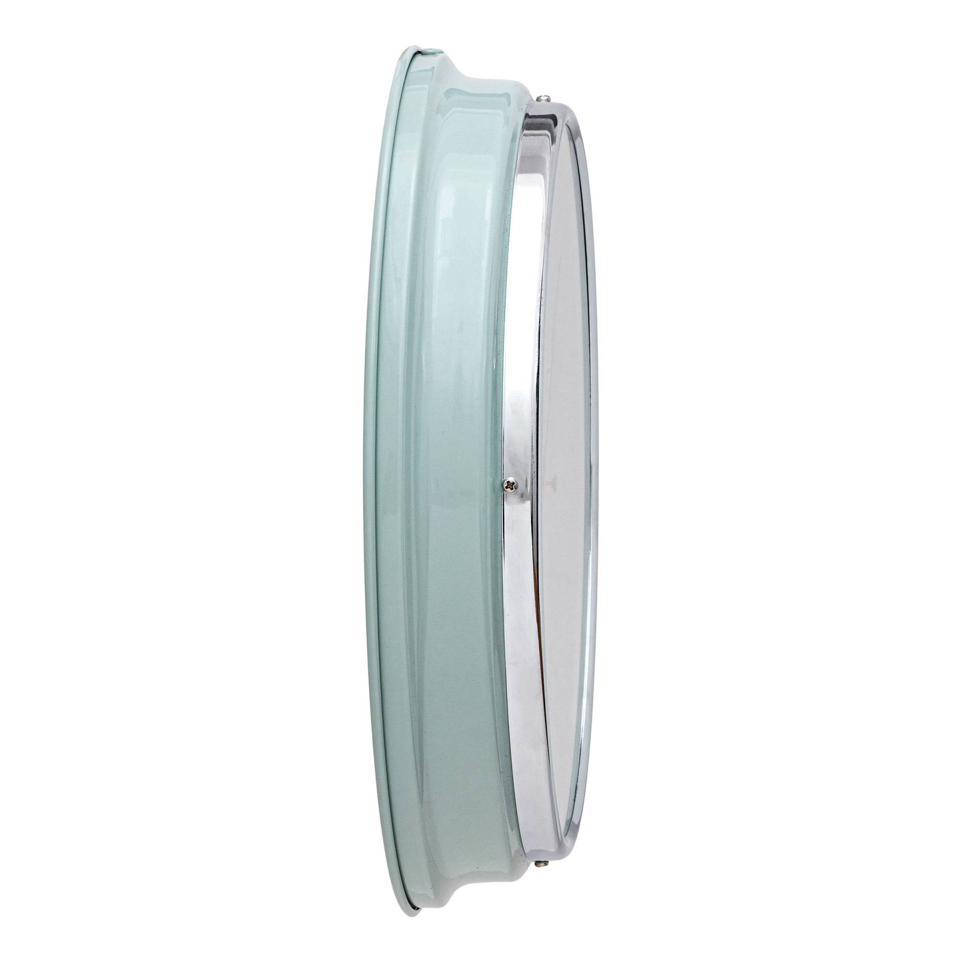 home24 Funk-Wanduhr Liray Metallgehäuse 30 x 30 x 6cm Multicolor/Mint home24 Funk-Wanduhr Liray Metallgehäuse 30 x 30 x 6cm Multicolor/Mint von home24