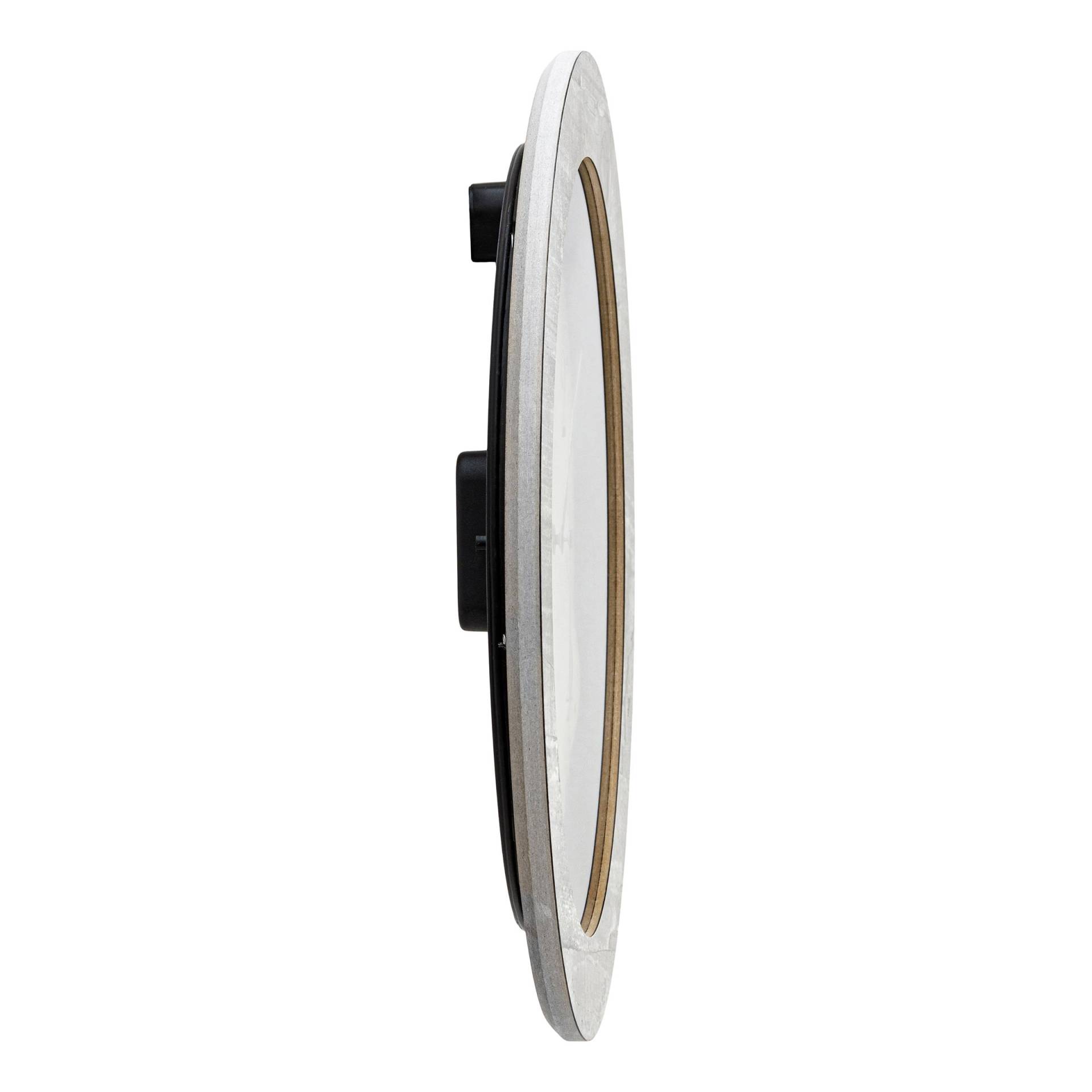 home24 Funk-Wanduhr Neuma Holzgehäuse 35 x 35 x 5cm Multicolor/Steingrau home24 Funk-Wanduhr Neuma Holzgehäuse 35 x 35 x 5cm Multicolor/Steingrau von home24