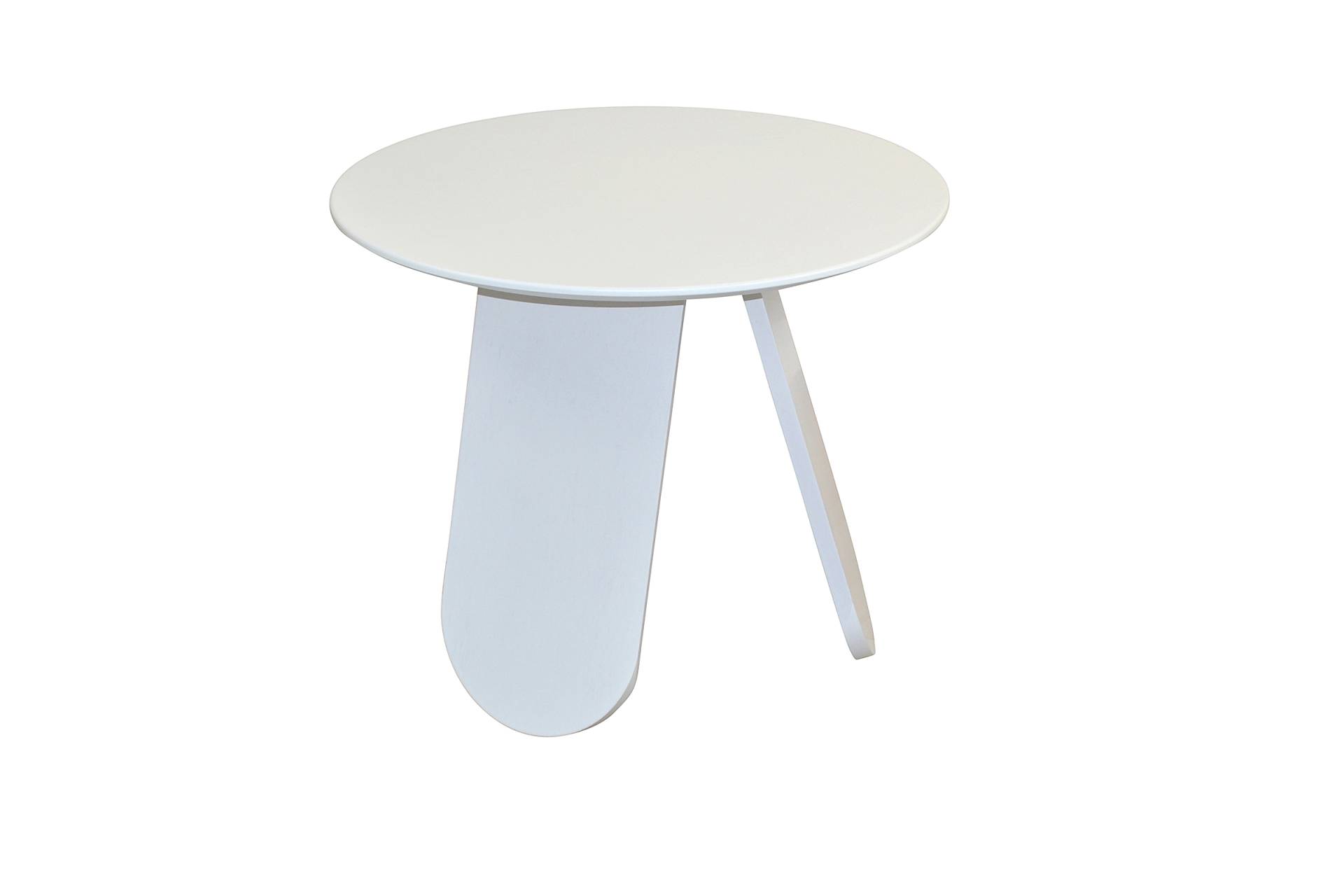 home24 Furnierter Beistelltisch Marogoro Ø 50cm Weiß/Eiche Hell home24 Furnierter Beistelltisch Marogoro Ø 50cm Weiß/Eiche Hell von home24