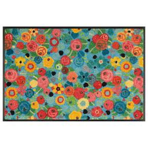 home24 Fuß- & Sauberlaufmatte Flower Power 50 x 75cm Multicolor von home24