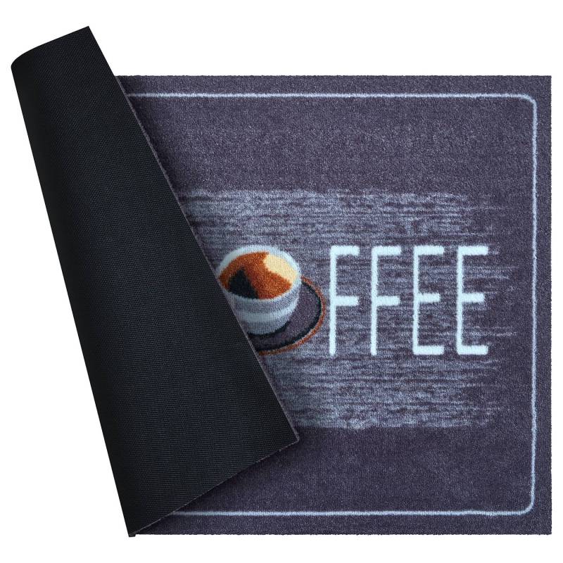 home24 Fußmatte Coffee 60 x 85cm Schwarz von home24