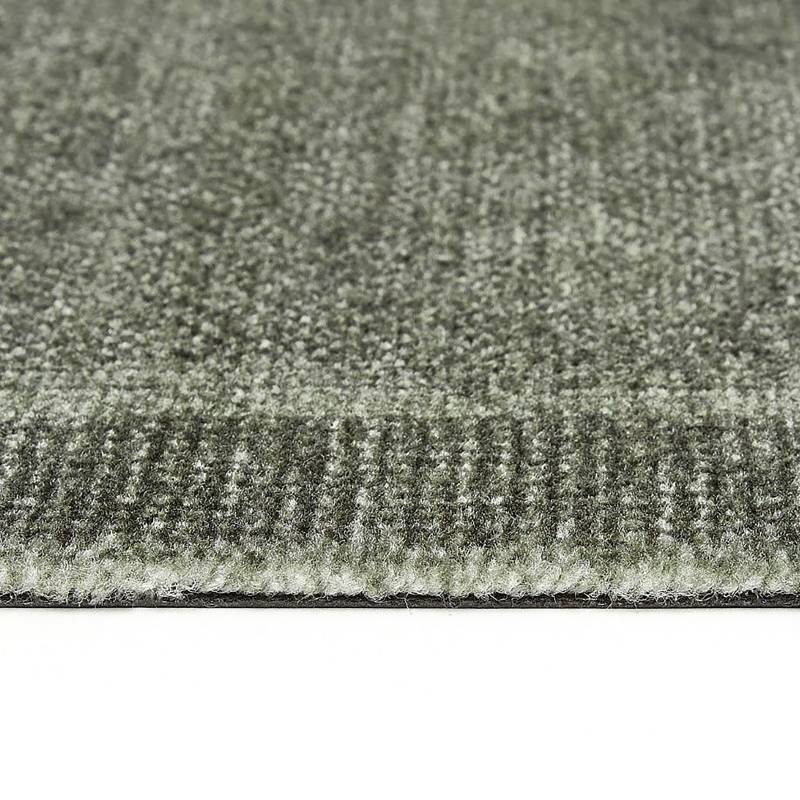 home24 Fußmatte Square 67 x 170cm Grün/Grün von home24