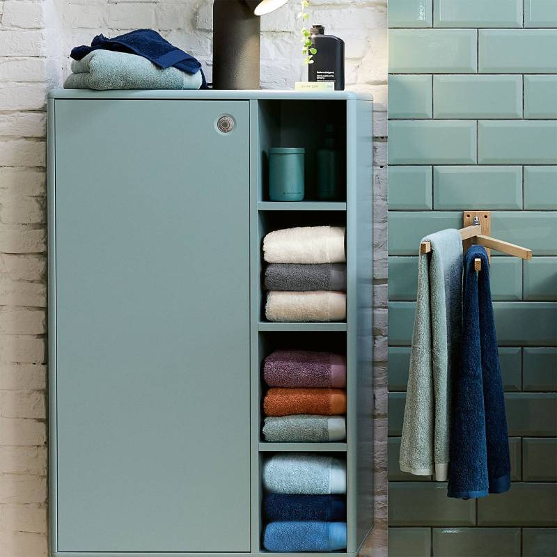 home24 Gästehandtuch 6er-Set 30 x 0 x 50cm Blau/Blau von home24