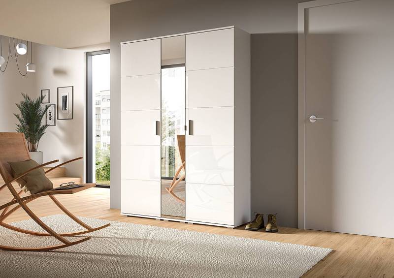 home24 Garderobenschrank 140 cm 140 x 191 x 37cm Weiß home24 Garderobenschrank 140 cm 140 x 191 x 37cm Weiß von home24