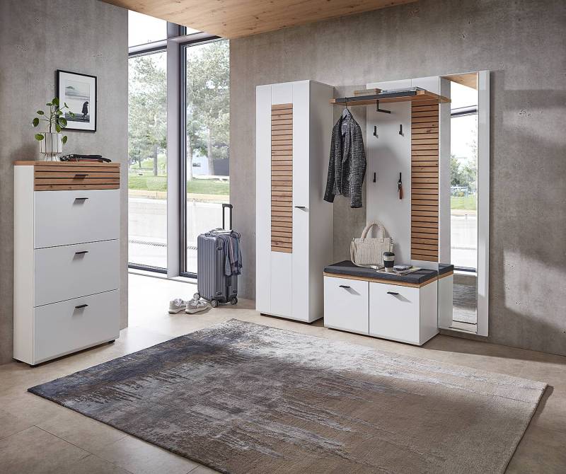 home24 Garderobenschrank 55 x 201 x 40cm Weiß home24 Garderobenschrank 55 x 201 x 40cm Weiß von home24