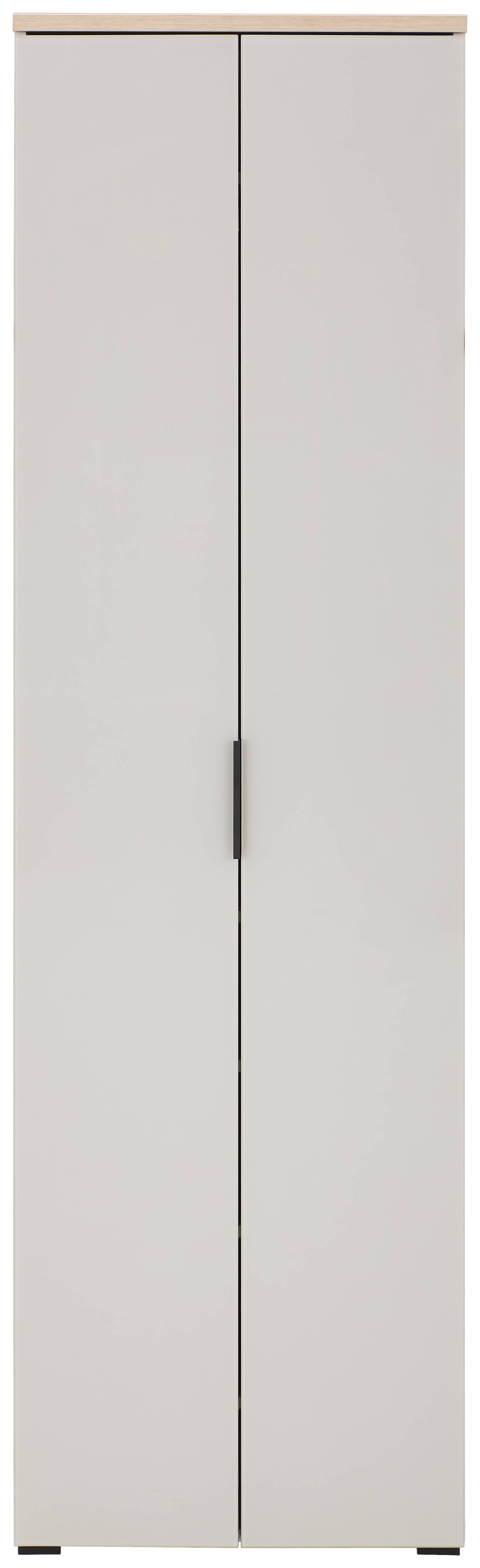 home24 Garderobenschrank New York 59 x 198 x 40cm Beige von home24