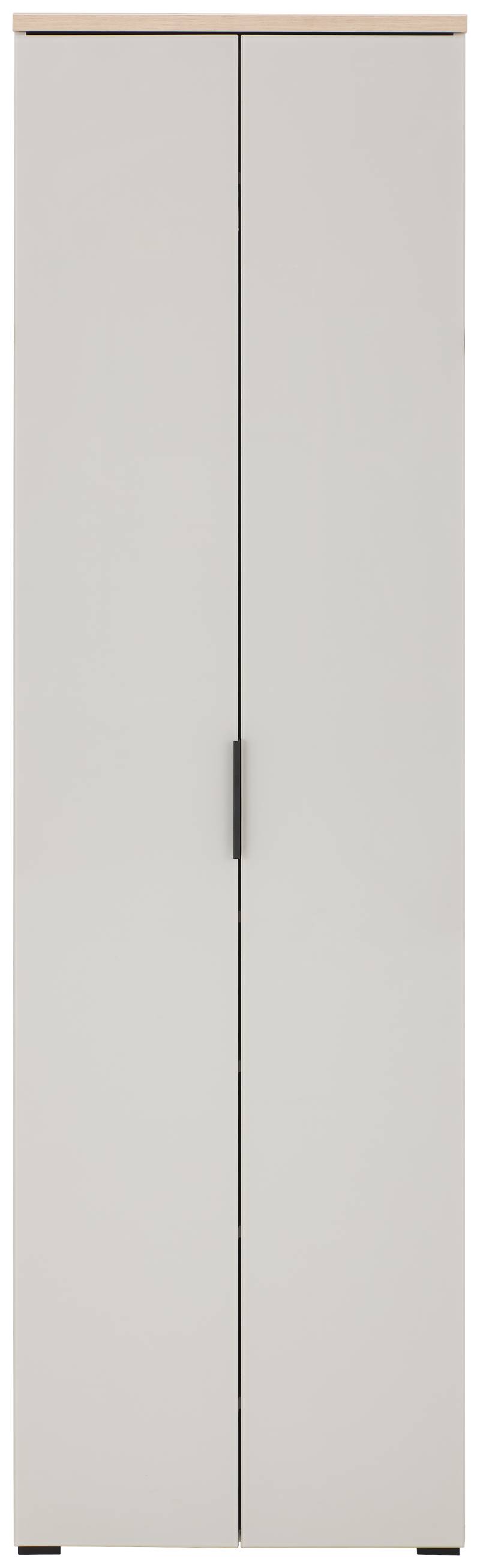 home24 Garderobenschrank New York 59 x 198 x 40cm Beige von home24