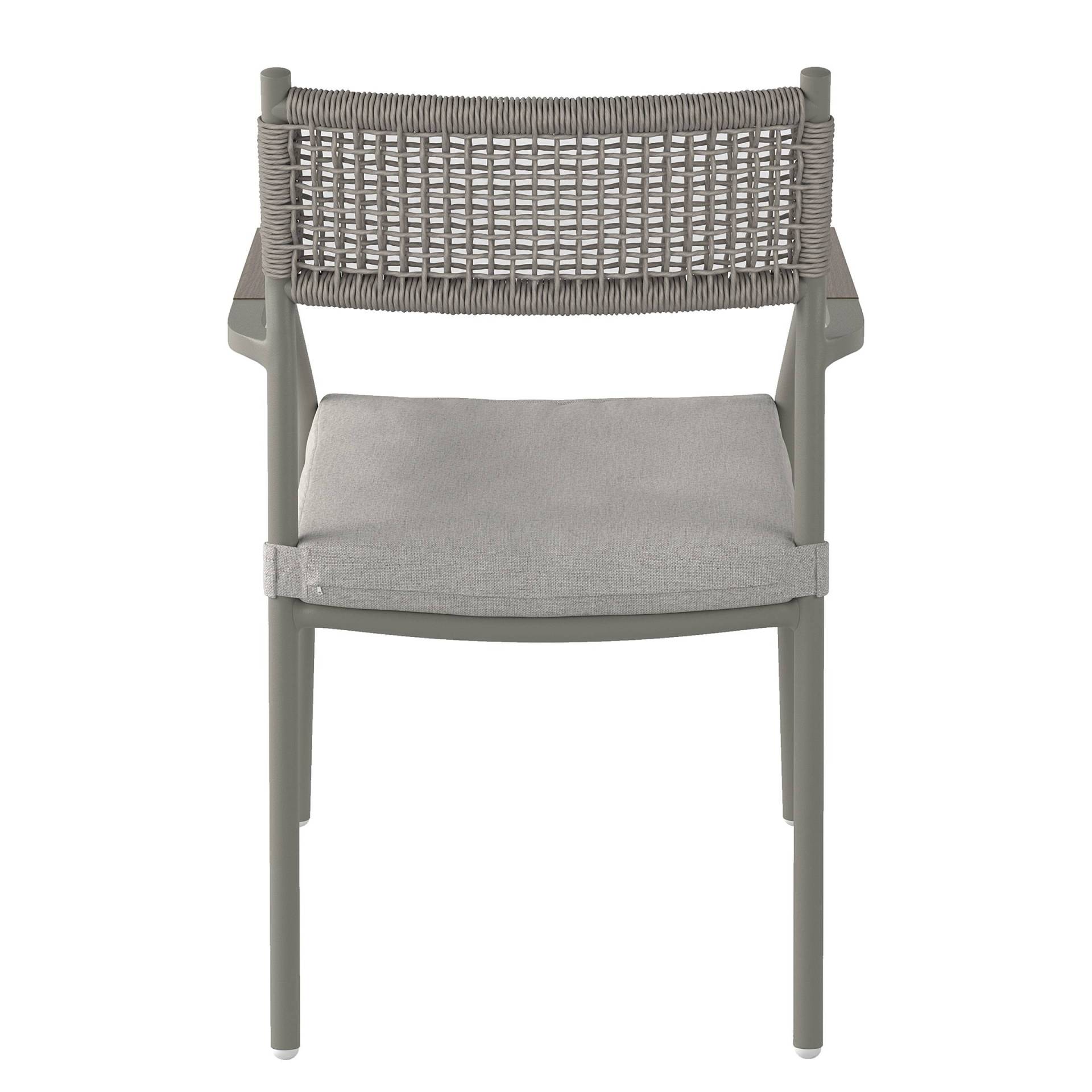 home24 Gartenstuhl Kiran 2er-Set Polyester Grau 58 x 82 x 60cm home24 Gartenstuhl Kiran 2er-Set Polyester Grau 58 x 82 x 60cm von home24