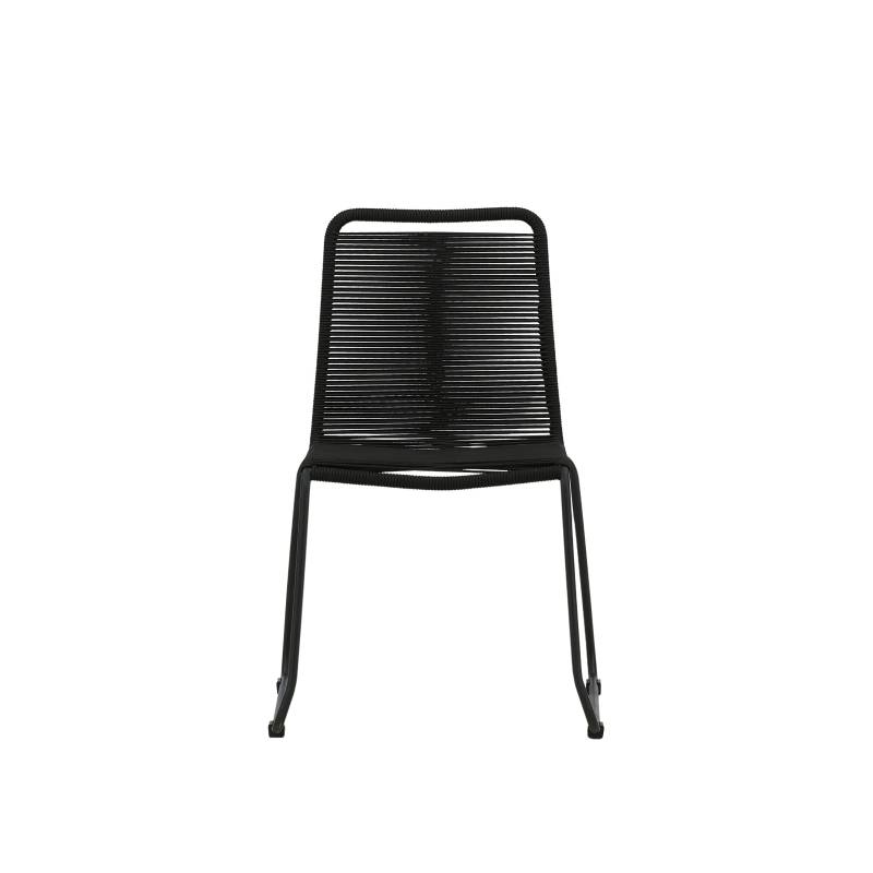 home24 Gartenstuhl Lindos Polyester Schwarz/Schwarz 57 x 86 x 59cm home24 Gartenstuhl Lindos Polyester Schwarz/Schwarz 57 x 86 x 59cm von home24