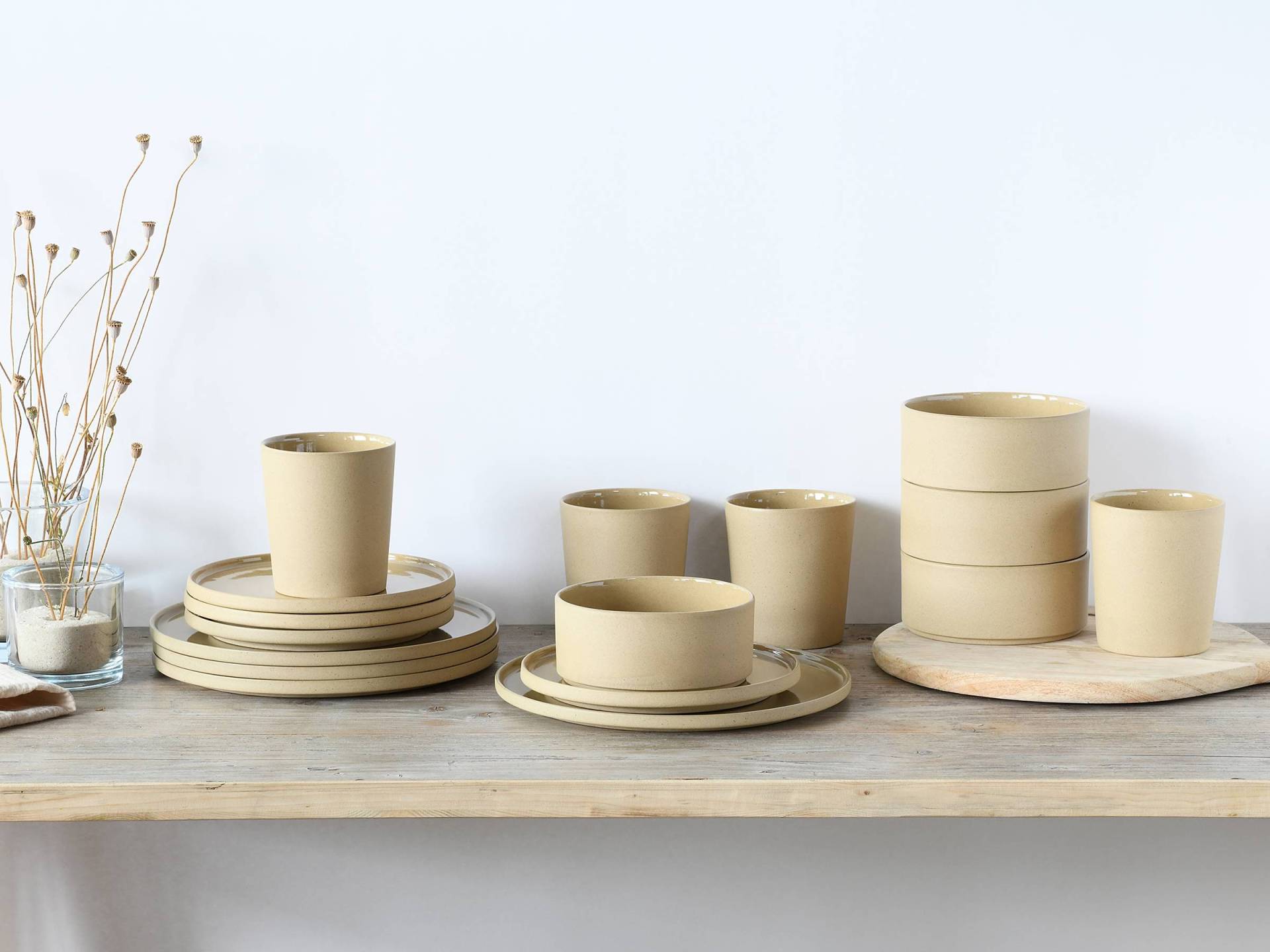 home24 Geschirr-Set Futuro 12-teilig 39 x 35 x 41cm Braun/Sand home24 Geschirr-Set Futuro 12-teilig 39 x 35 x 41cm Braun/Sand von home24