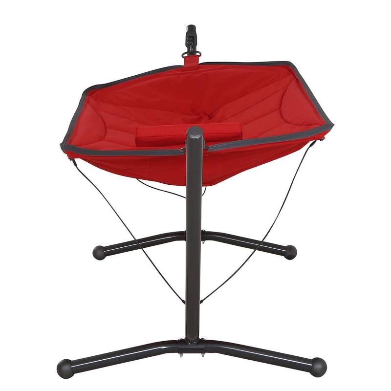 home24 Hängematte Bahia 105 x 104 x 305cm Rot von home24