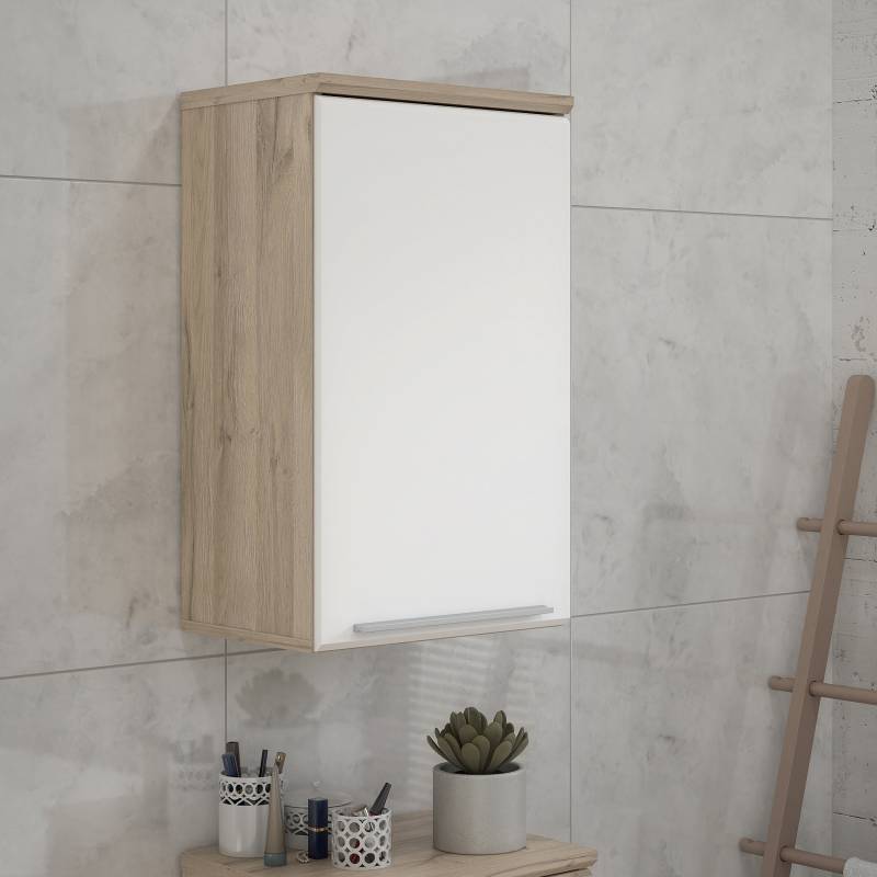 home24 Hängeschrank 40 x 68 x 30cm Braun/Weiß home24 Hängeschrank 40 x 68 x 30cm Braun/Weiß von home24