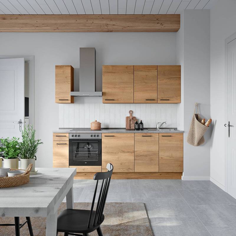 home24 Hängeschrank Structura mit 1 Tür 30cm Türanschlag rechts Braun/Eiche Dekor home24 Hängeschrank Structura mit 1 Tür 30cm Türanschlag rechts Braun/Eiche Dekor von home24