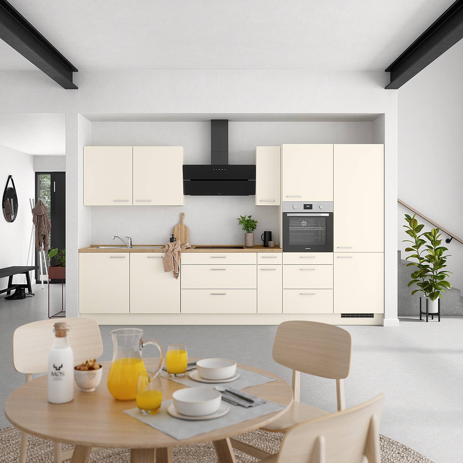 home24 Hängeschrank Touch mit 1 Tür 30cm Türanschlag rechts Beige/Magnolia home24 Hängeschrank Touch mit 1 Tür 30cm Türanschlag rechts Beige/Magnolia von home24