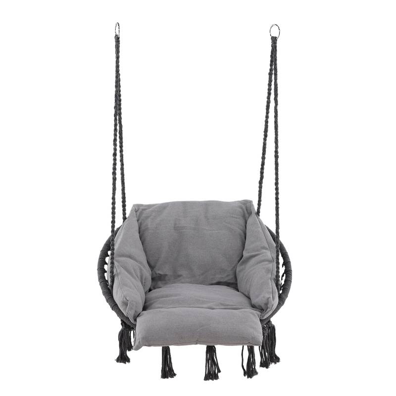 home24 Hängesessel Hamtic 80 x 90 x 60cm Grau home24 Hängesessel Hamtic 80 x 90 x 60cm Grau von home24