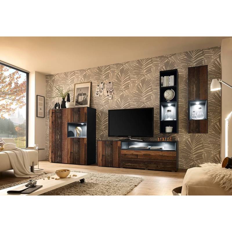 home24 Hängevitrine 35 x 129 x 32cm Braun home24 Hängevitrine 35 x 129 x 32cm Braun von home24