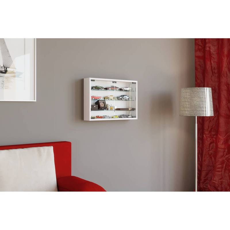 home24 Hängevitrine Mandosa I 60 x 40 x 10cm Weiß/Weiß home24 Hängevitrine Mandosa I 60 x 40 x 10cm Weiß/Weiß von home24