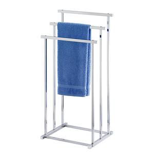 home24 Handtuchbutler Chrom Silber 38 x 85 x 33cm von home24