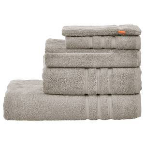 home24 Handtuchset Daily Uni 5-teilig Braun/Taupe von home24