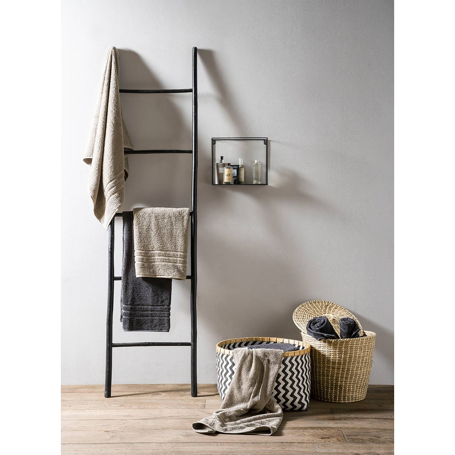 home24 Handtuchset Daily Uni I 4-teilig Braun/Taupe home24 Handtuchset Daily Uni I 4-teilig Braun/Taupe von home24