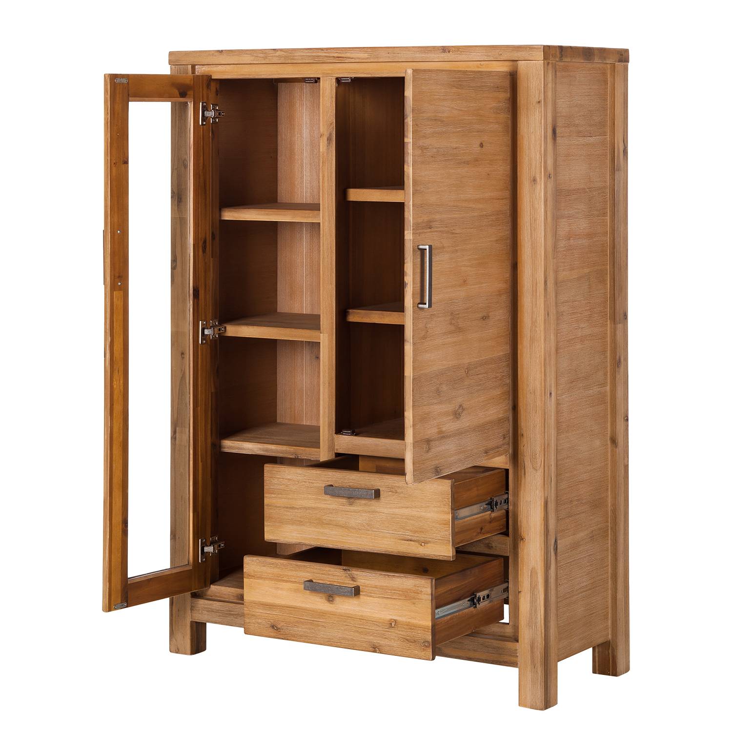 home24 Highboard 109 x 155 x 45cm Braun/Beige home24 Highboard 109 x 155 x 45cm Braun/Beige von home24