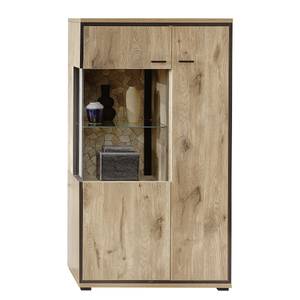 home24 Highboard 80 x 144 x 40cm Glastür links Braun home24 Highboard 80 x 144 x 40cm Glastür links Braun von home24