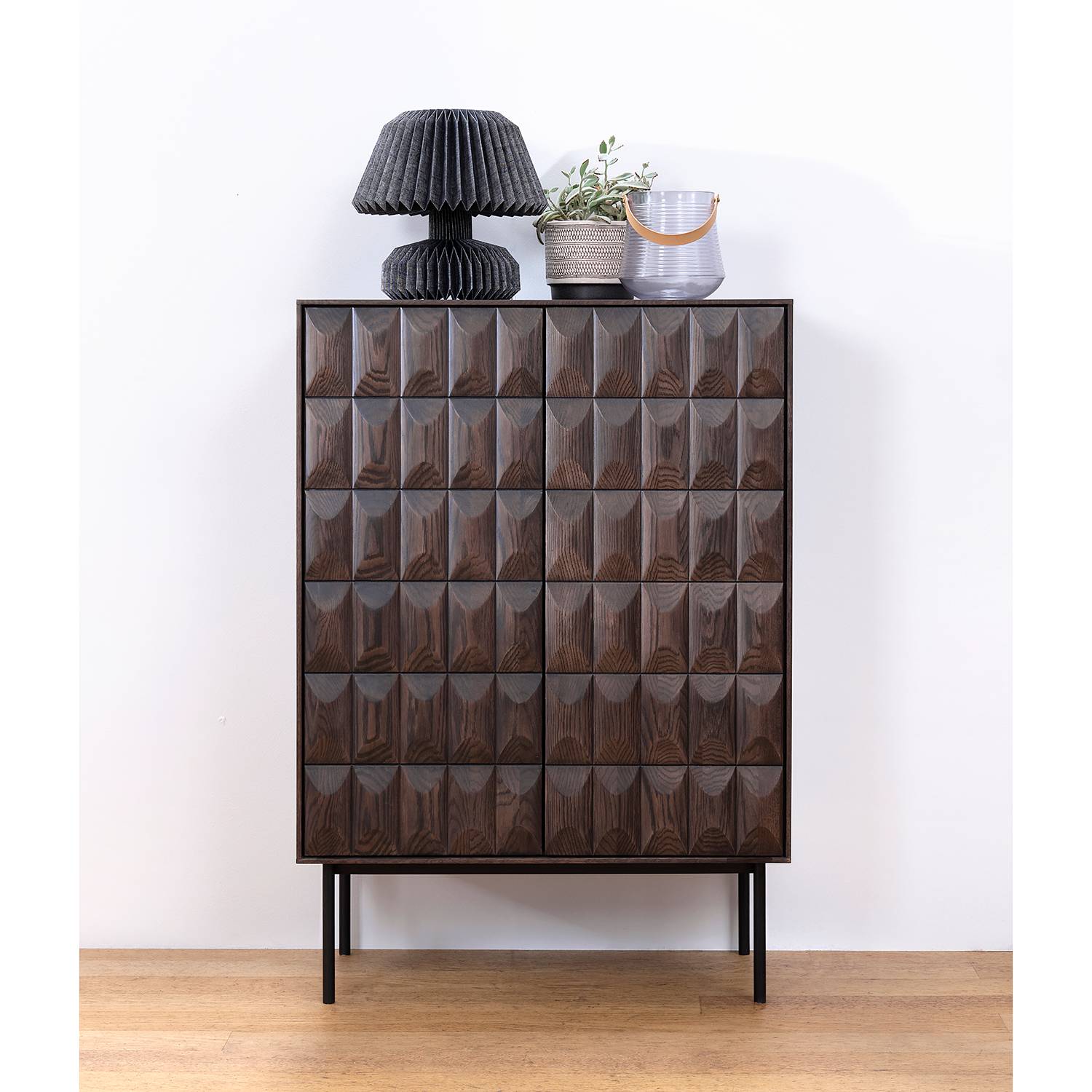 home24 Highboard Limes 90 x 129 x 45cm Braun home24 Highboard Limes 90 x 129 x 45cm Braun von home24
