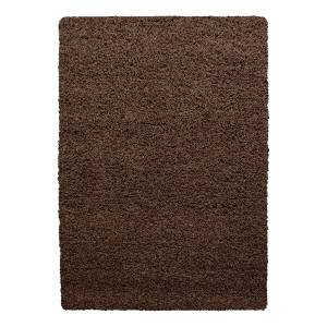 home24 Hochflorteppich Life Typ A 240 x 340cm Braun/Braun von home24