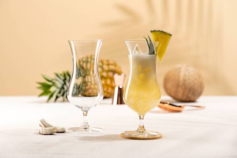 home24 Hurricane Glas 2er-Set 18 x 21 x 9cm Durchsichtig von home24