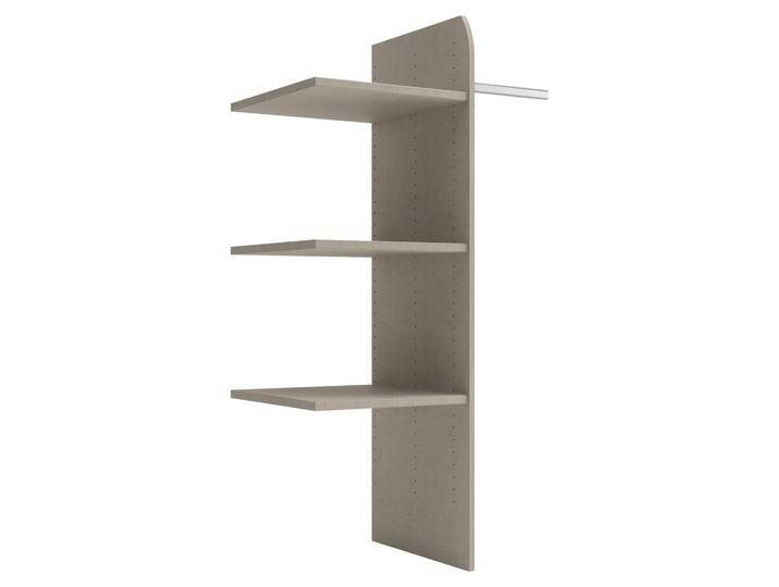home24 INNENEINTEILUNG, Taupe, Metall, 3 Fächer, 88x148x51 cm, Blauer Engel, Goldenes M, Made in Germany, Schlafzimmer, Kleiderschränke, von home24