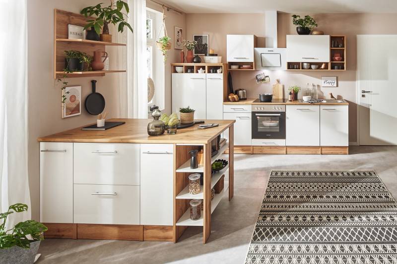 home24 Inselküche Hilde Variante B 310cm Weiß/Weiß home24 Inselküche Hilde Variante B 310cm Weiß/Weiß von home24