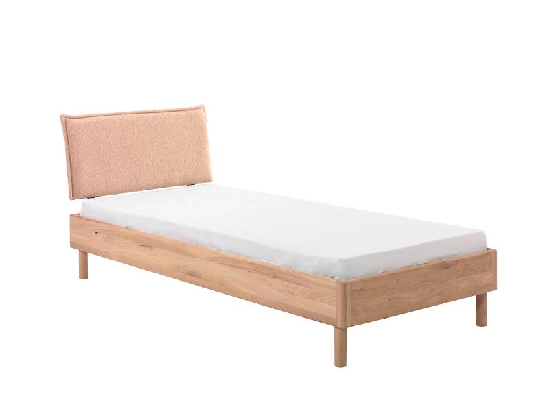 home24 Jugendzimmer 3-tlg Polster Typ C 90 x 200cm Braun/Eiche von home24