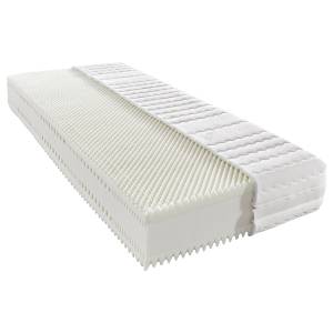 home24 Kaltschaummatratze Ortho Star Plus KS 140 x 200cm H4 Jersey Weiß von home24
