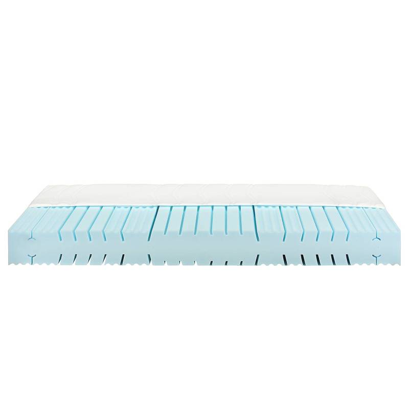 home24 Kaltschaummatratze Slais 80 x 200cm H2 Kern: Kaltschaum Bezug: Doppeltuch Weiß von home24