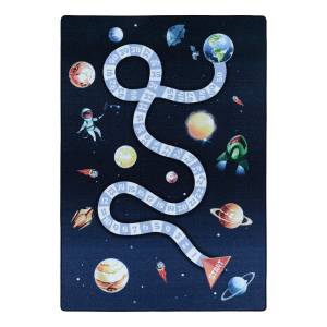 home24 Kinderteppich Play Weltraum 80 x 120cm Blau home24 Kinderteppich Play Weltraum 80 x 120cm Blau von home24