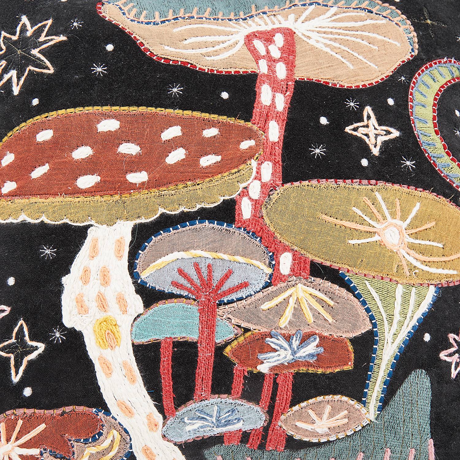 home24 Kissen Pilze Multicolor/Multicolor 45 x 4 x 45cm Baumwollstoff home24 Kissen Pilze Multicolor/Multicolor 45 x 4 x 45cm Baumwollstoff von home24